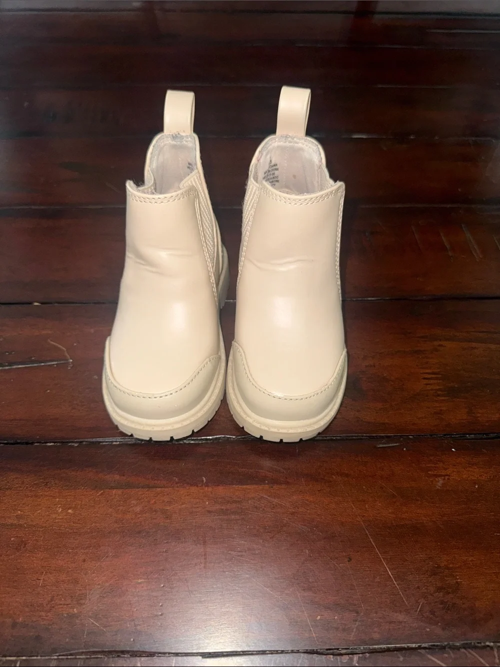 Old Navy Kids Chelsea Boots in Beige-Cream